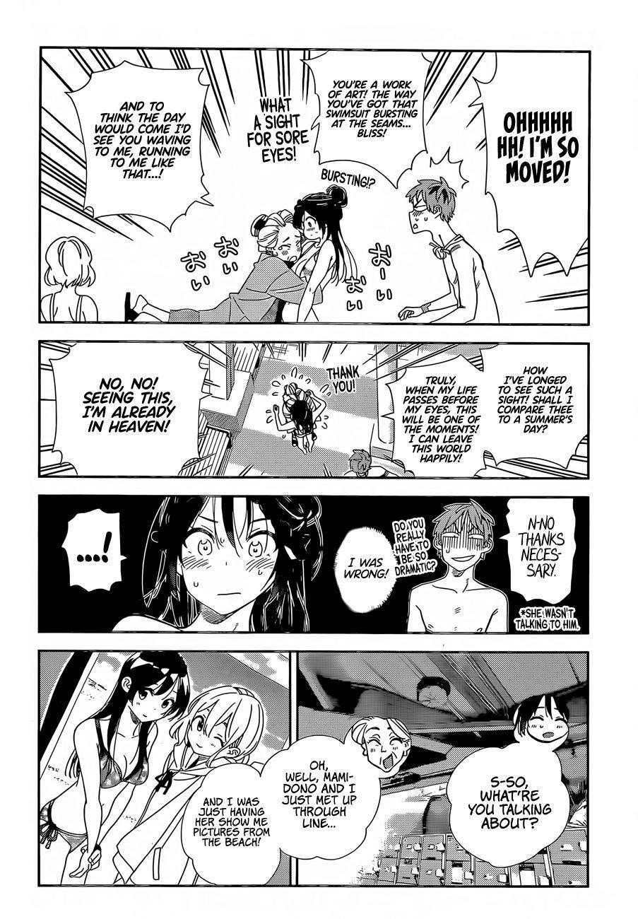 Rent A Girlfriend Manga Chapter 197 page 15 - The Girlfriend and Paradise (Part 10)