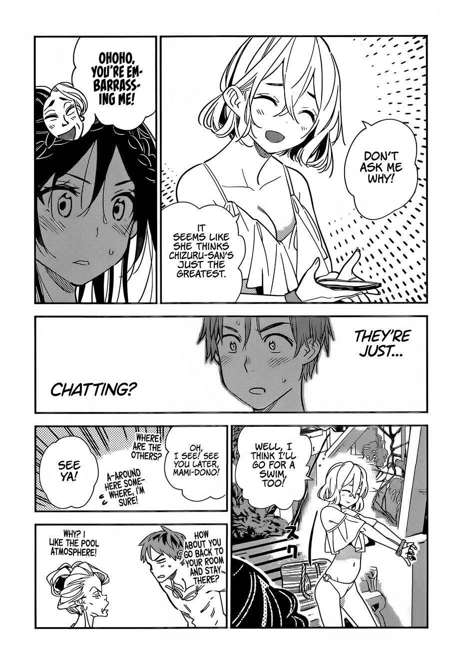 Rent A Girlfriend Manga Chapter 197 page 16 - The Girlfriend and Paradise (Part 10)