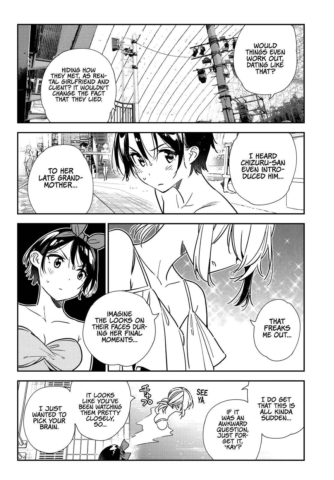 Rent A Girlfriend Manga Chapter 200 page 11 - The Girlfriend and Paradise (Part 13)