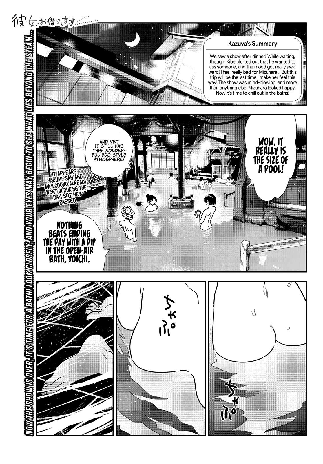 Rent A Girlfriend Manga Chapter 203 page 1 - The Girlfriend and Paradise (Part 16)