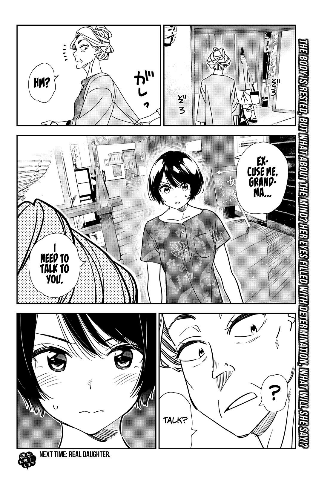 Rent A Girlfriend Manga Chapter 203 page 19 - The Girlfriend and Paradise (Part 16)