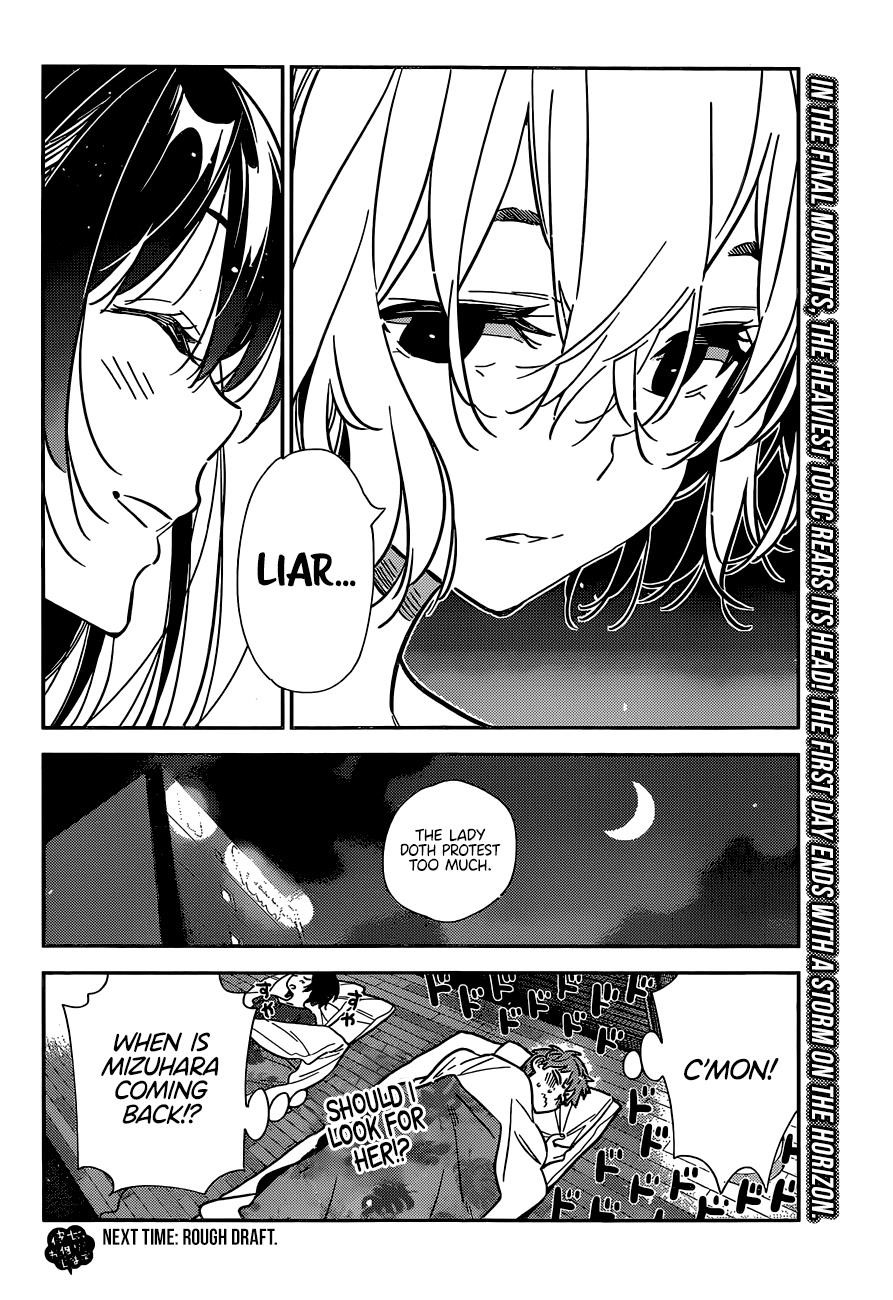 Rent A Girlfriend Manga Chapter 206 page 20 - The Girlfriend and Paradise (Part 19)
