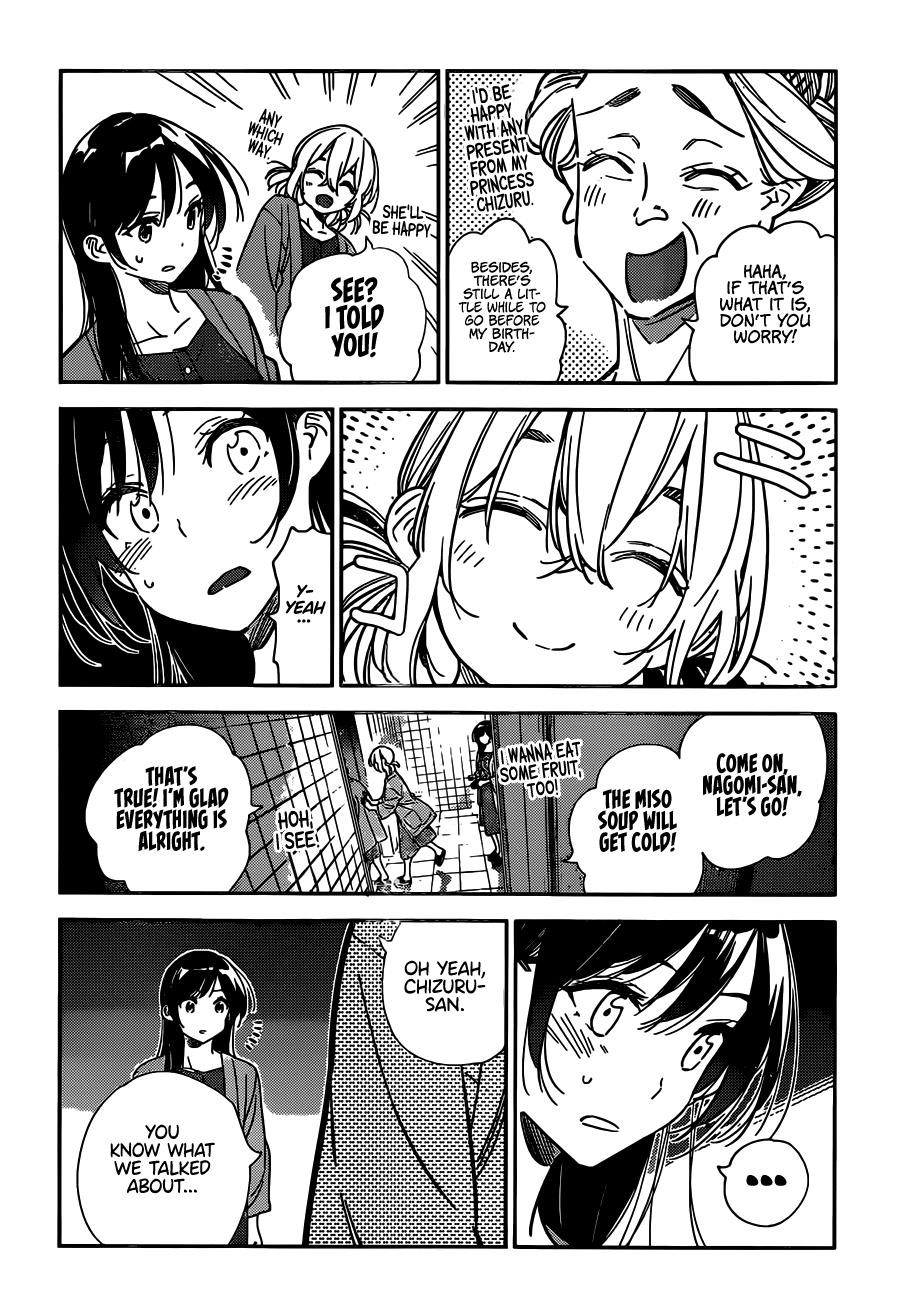 Rent A Girlfriend Manga Chapter 208 page 15 - The Girlfriend and Paradise (Part 21)