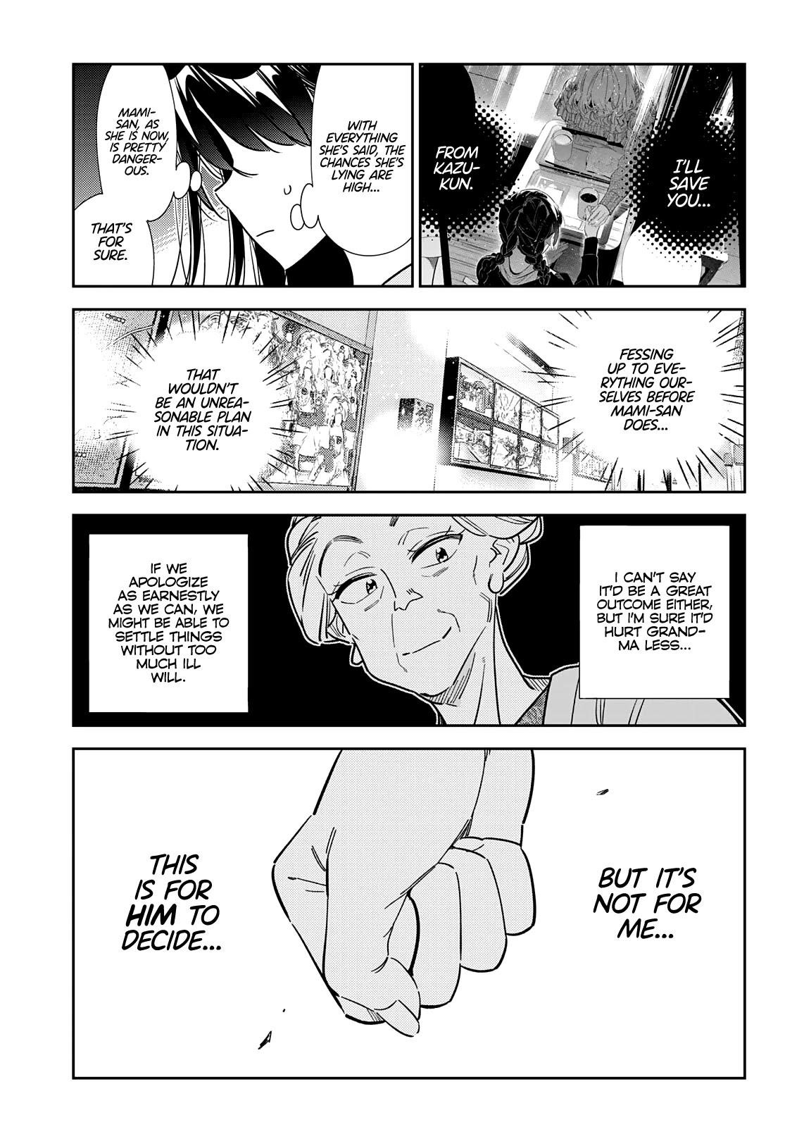 Rent A Girlfriend Manga Chapter 209 page 17 - The Girlfriend and Paradise (Part 22)