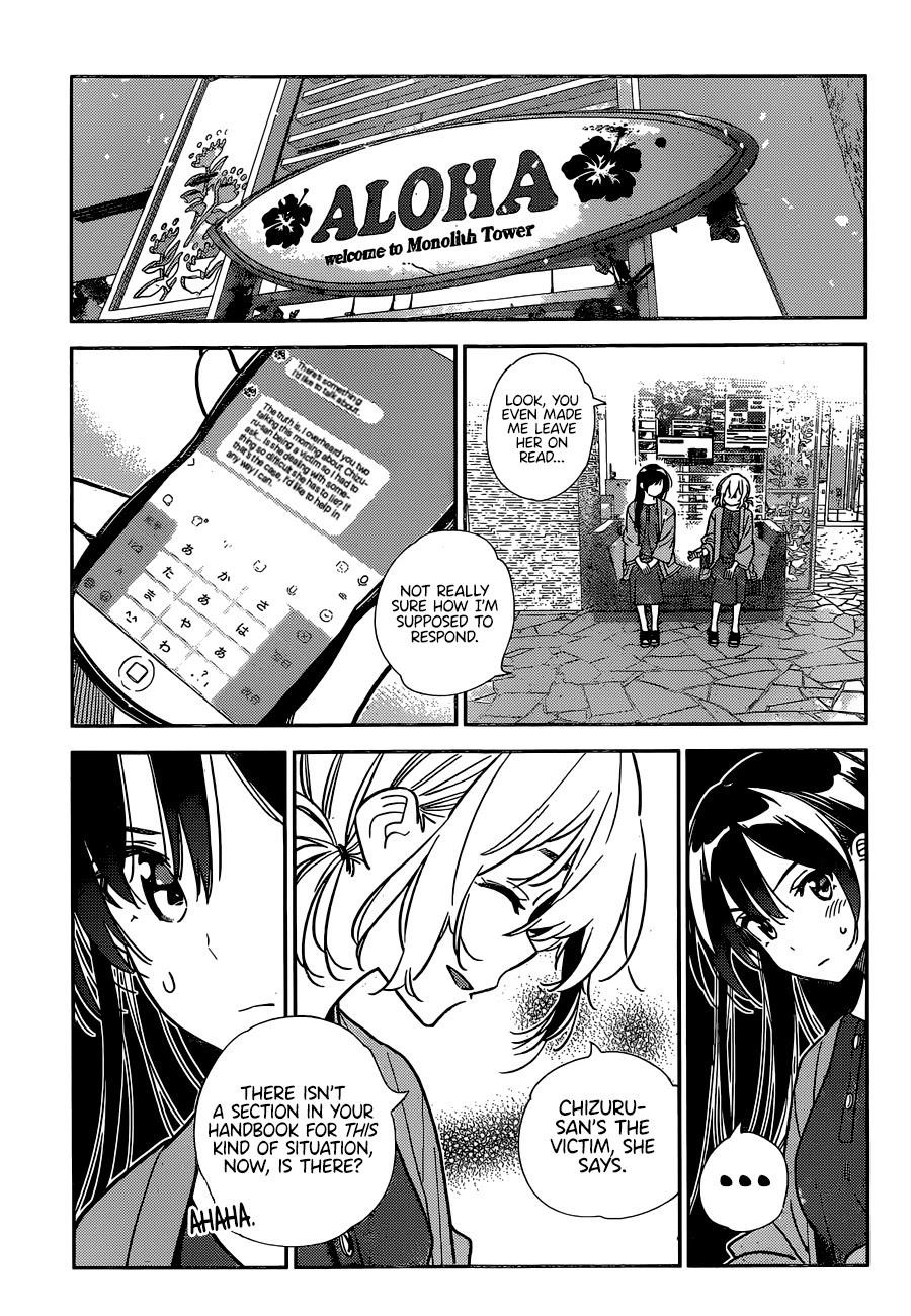 Rent A Girlfriend Manga Chapter 214 page 12 - The Girlfriend and Paradise (Part 27)