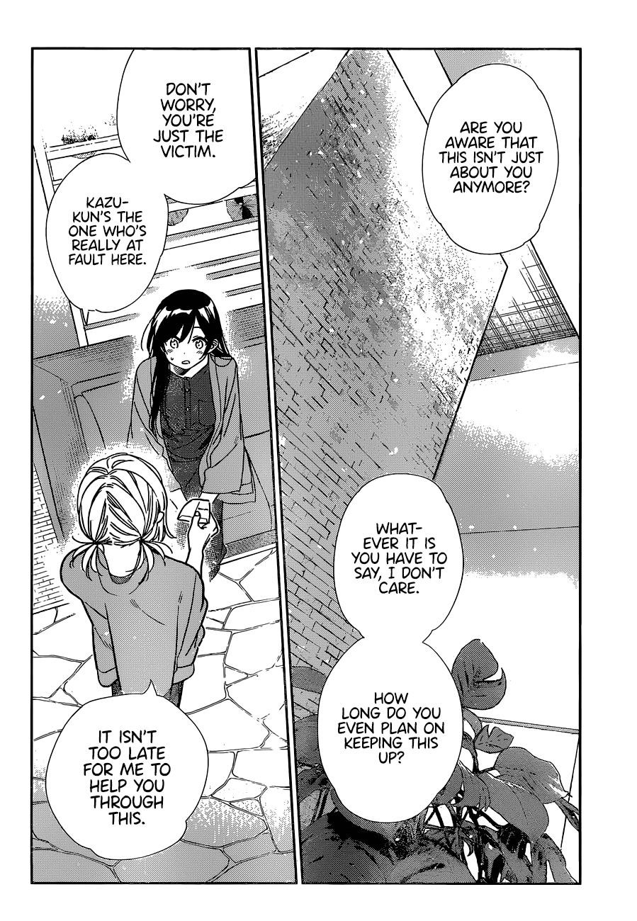 Rent A Girlfriend Manga Chapter 214 page 19 - The Girlfriend and Paradise (Part 27)