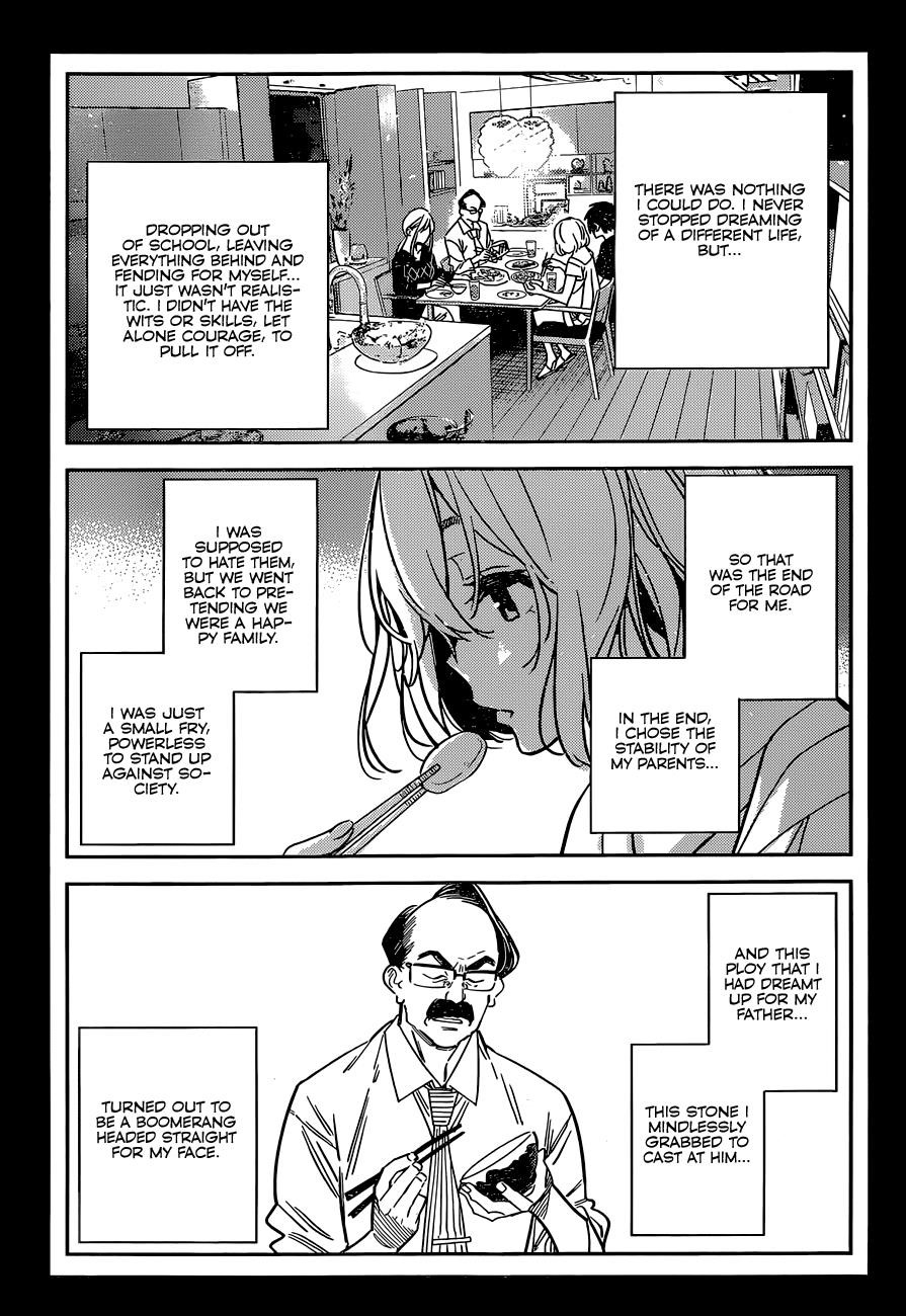 Rent A Girlfriend Manga Chapter 215 page 17 - The Girlfriend and Paradise (Part 28)