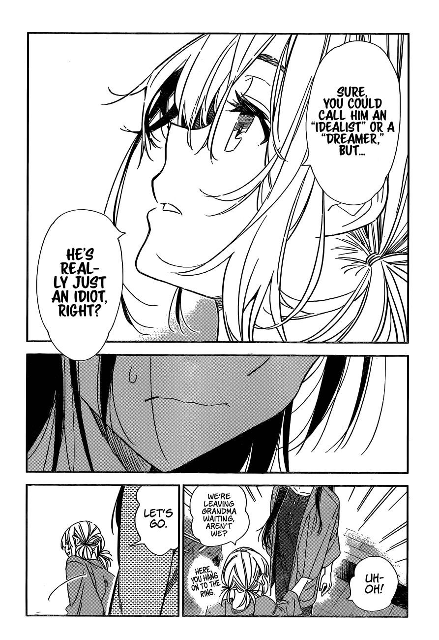 Rent A Girlfriend Manga Chapter 216 page 17 - The Girlfriend and Paradise (Part 29)