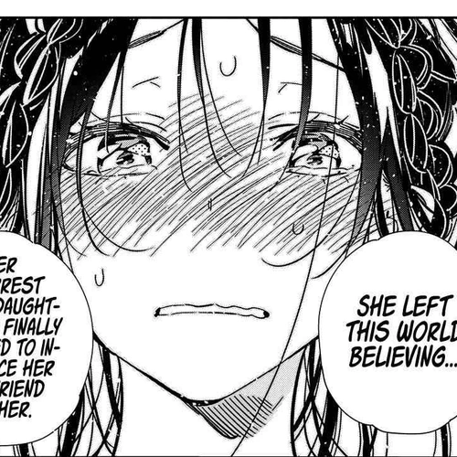 Rent A Girlfriend Manga Chapter 223 (The Girlfriend And Paradise (Part 35)) cover