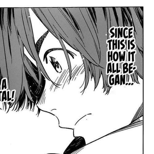 Rent A Girlfriend Manga Chapter 236 (The Girlfriend and the Kiss (Part 5)) cover