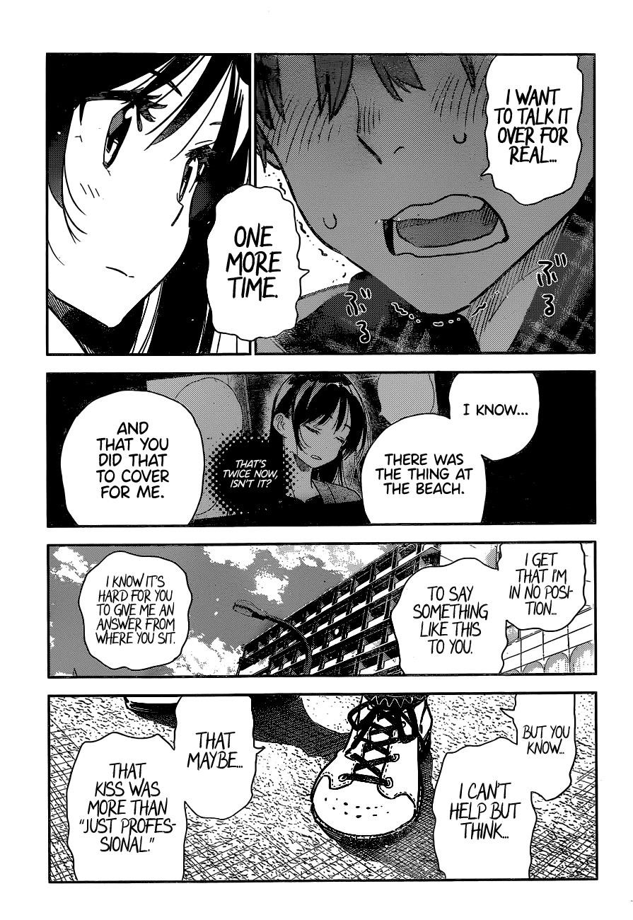 Rent A Girlfriend Manga Chapter 238 page 14 - The Girlfriend and the Kiss (Part 7)