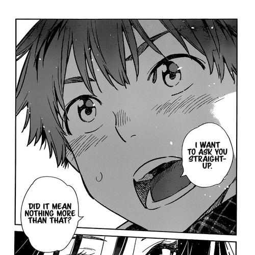 Rent A Girlfriend Manga Chapter 238 (The Girlfriend and the Kiss (Part 7)) cover