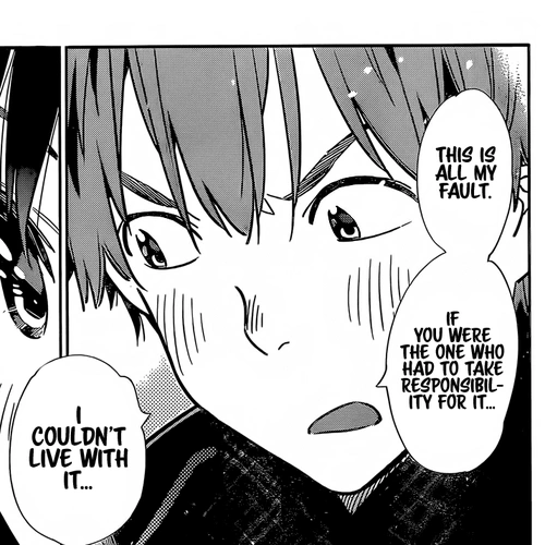 Rent A Girlfriend Manga Chapter 239 (The Girlfriend and the Kiss (Part 8)) cover