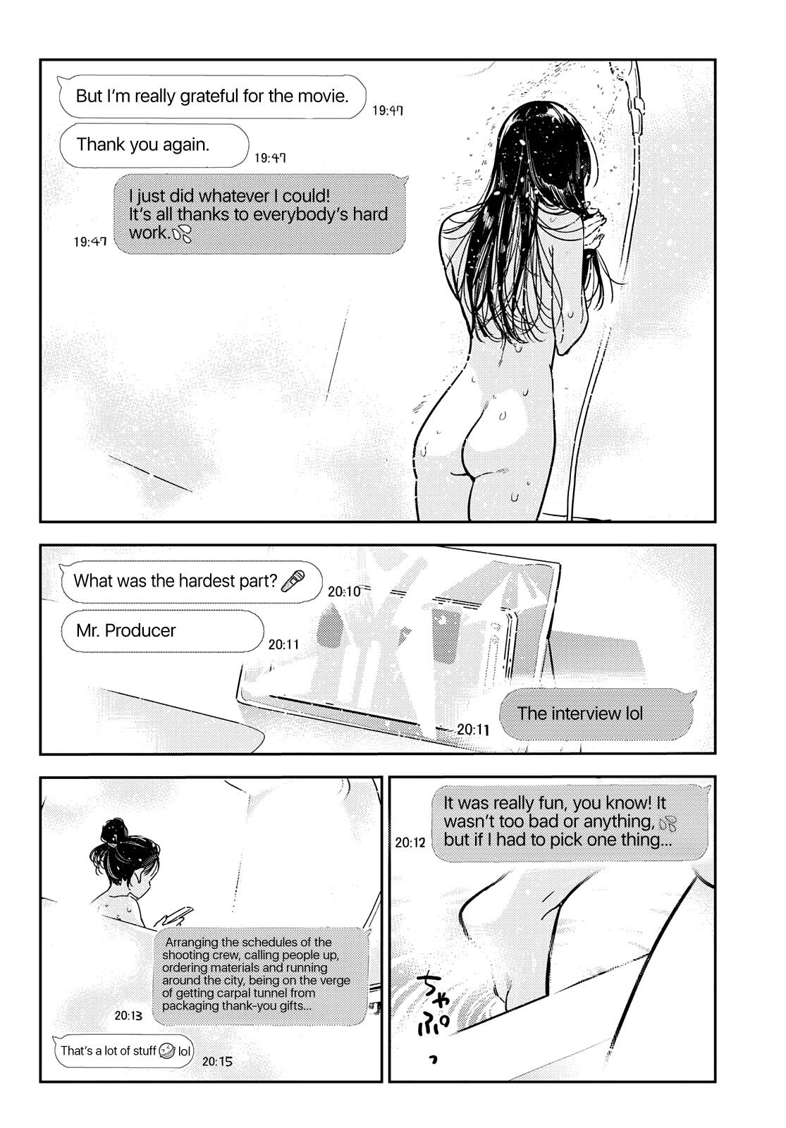 Rent A Girlfriend Manga Chapter 244 page 14 - The Girlfriend and the LINE Chat