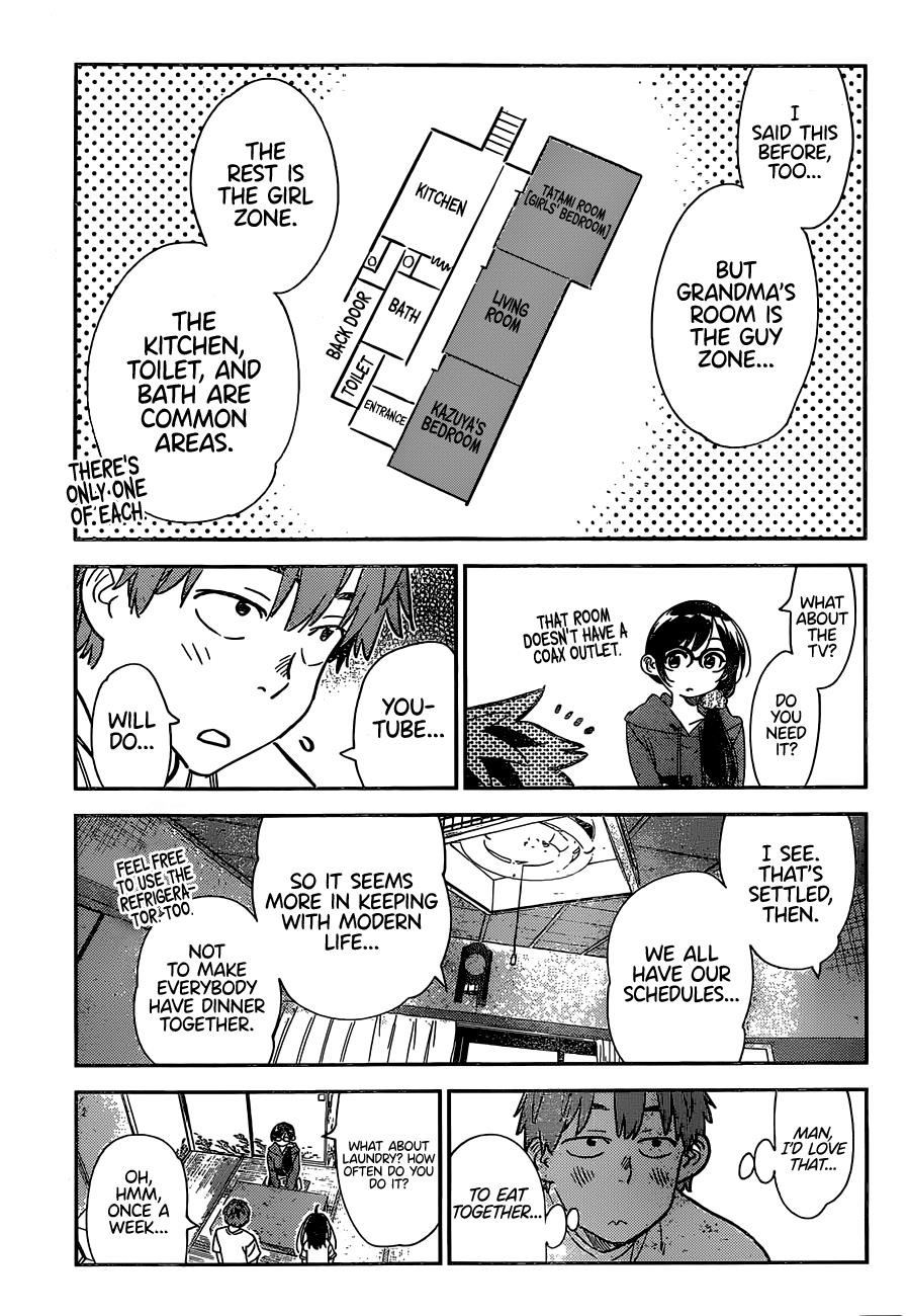 Rent A Girlfriend Manga Chapter 257 page 13 - The Girlfriend and Living Together (Part 2)
