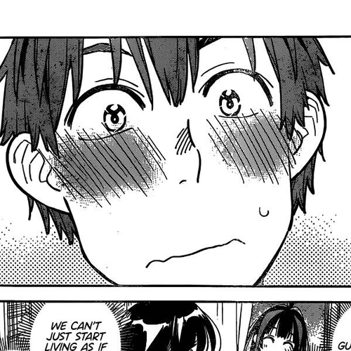 Rent A Girlfriend Manga Chapter 257 (The Girlfriend and Living Together (Part 2)) cover