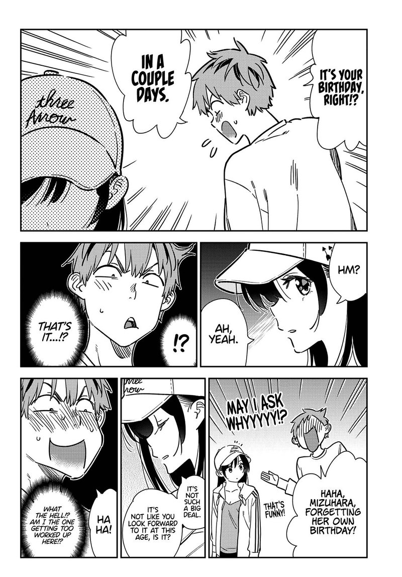 Rent A Girlfriend Manga Chapter 262 page 11 - The Girlfriend and the Birthday II (Part 1)