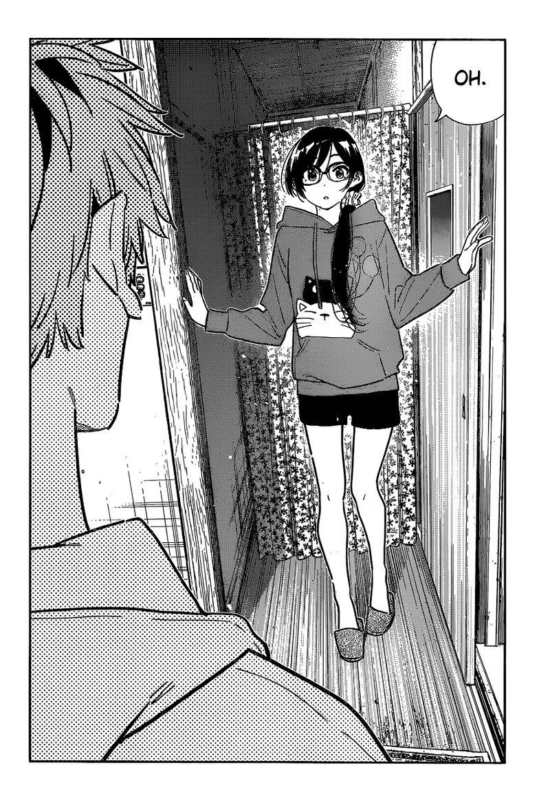 Rent A Girlfriend Manga Chapter 263 page 16 - The Girlfriend and the Bathroom