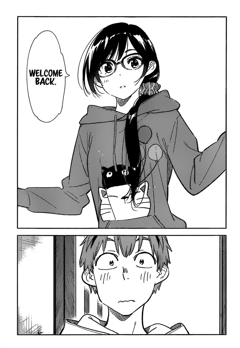 Rent A Girlfriend Manga Chapter 263 page 17 - The Girlfriend and the Bathroom