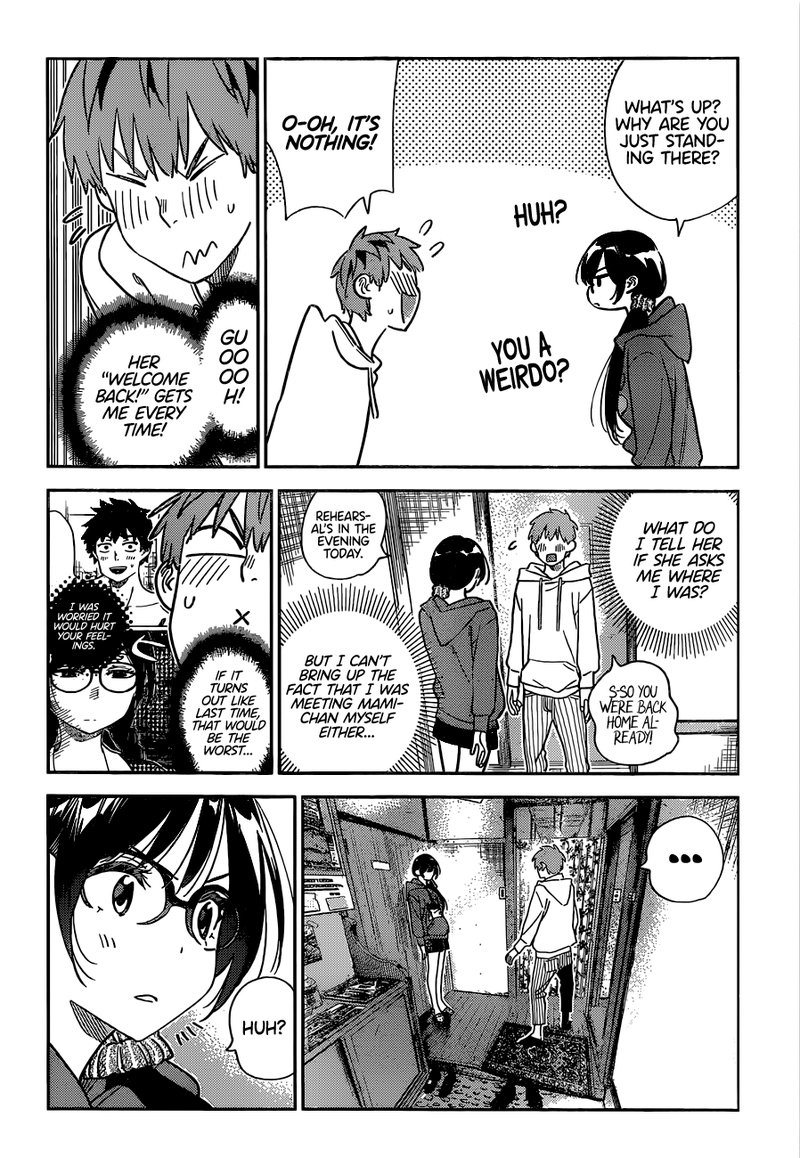 Rent A Girlfriend Manga Chapter 263 page 18 - The Girlfriend and the Bathroom