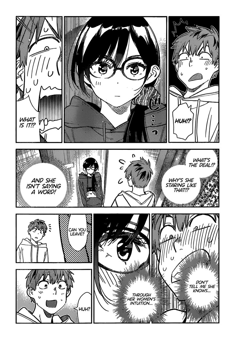 Rent A Girlfriend Manga Chapter 263 page 19 - The Girlfriend and the Bathroom