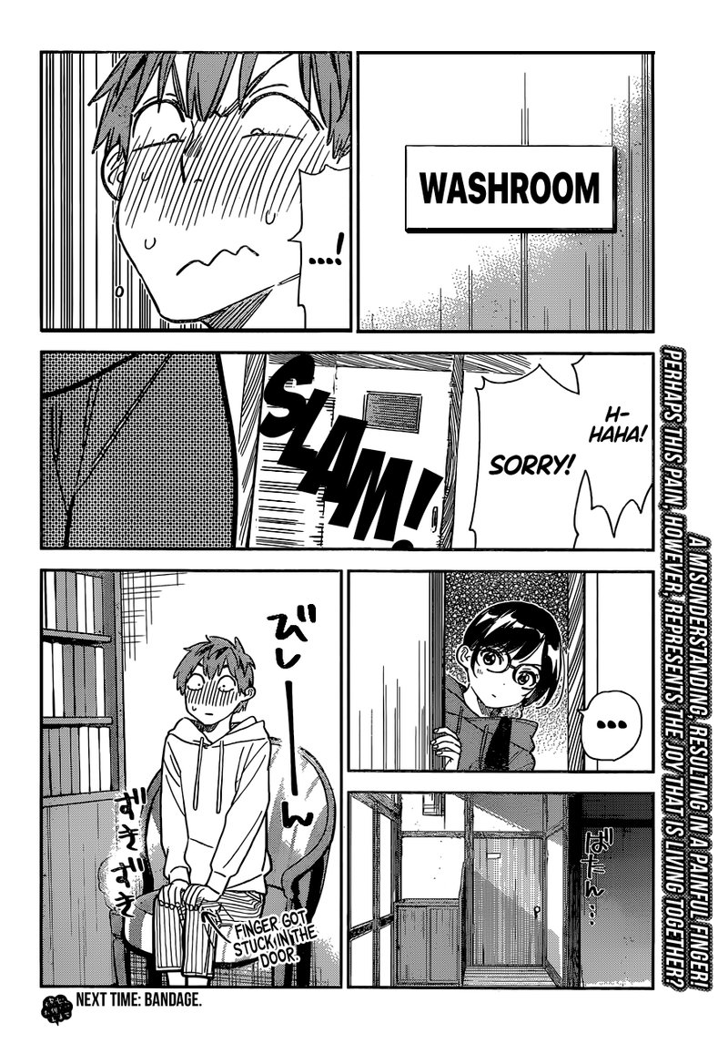 Rent A Girlfriend Manga Chapter 263 page 21 - The Girlfriend and the Bathroom