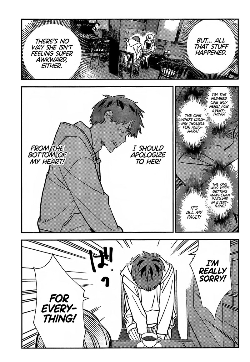 Rent A Girlfriend Manga Chapter 263 page 9 - The Girlfriend and the Bathroom