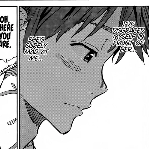 Rent A Girlfriend Manga Chapter 263 (The Girlfriend and the Bathroom) cover