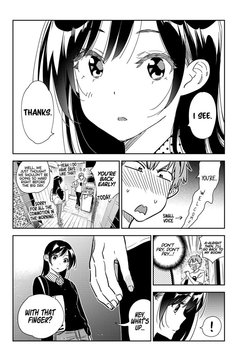 Rent A Girlfriend Manga Chapter 264 page 8 - The Girlfriend and the Bandage