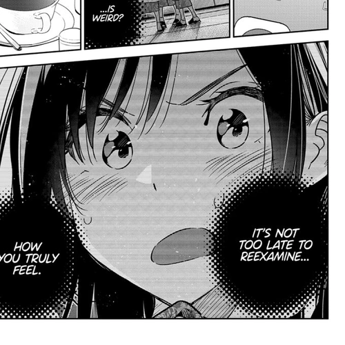 Rent A Girlfriend Manga Chapter 264 (The Girlfriend and the Bandage) cover