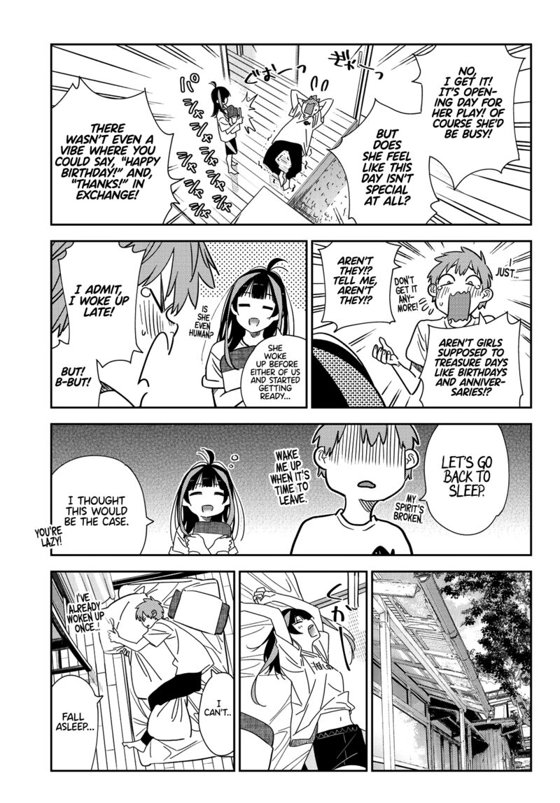 Rent A Girlfriend Manga Chapter 265 page 4 - The Girlfriend and the Birthday II (Part 2)