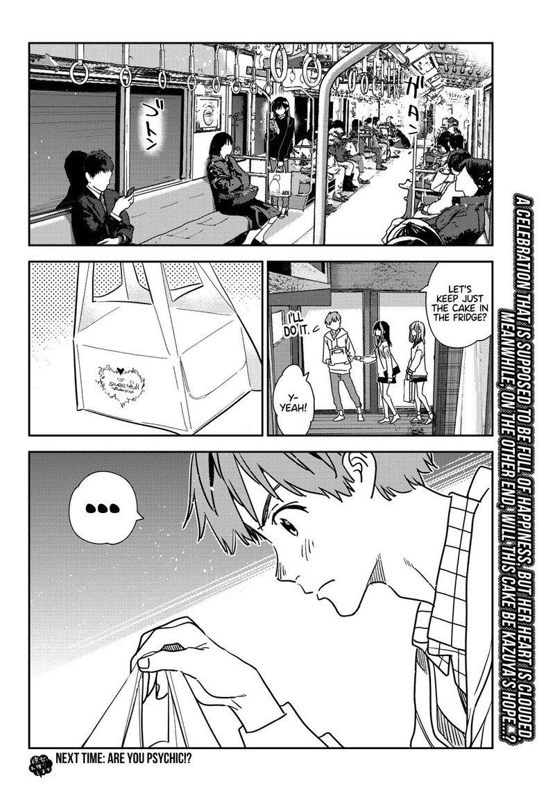Rent A Girlfriend Manga Chapter 266 page 20 - The Girlfriend and the Birthday II (Part 3)
