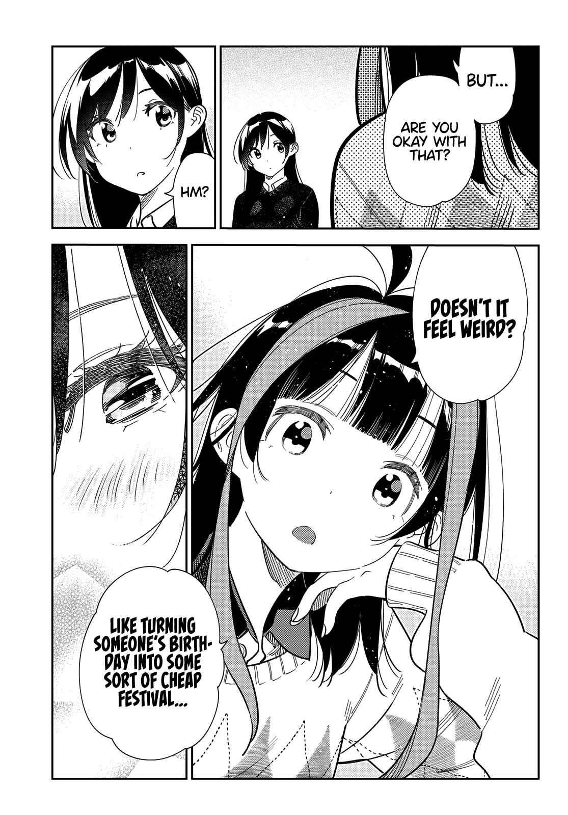 Rent A Girlfriend Manga Chapter 269 page 13 - The Girlfriend and the Birthday II (Part 6)