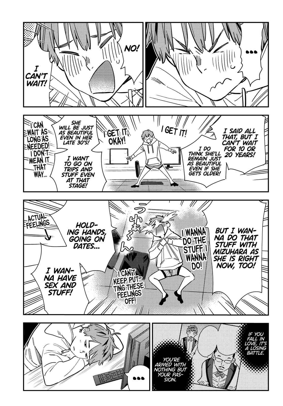 Rent A Girlfriend Manga Chapter 272 page 13 - The Girlfriend and Progress