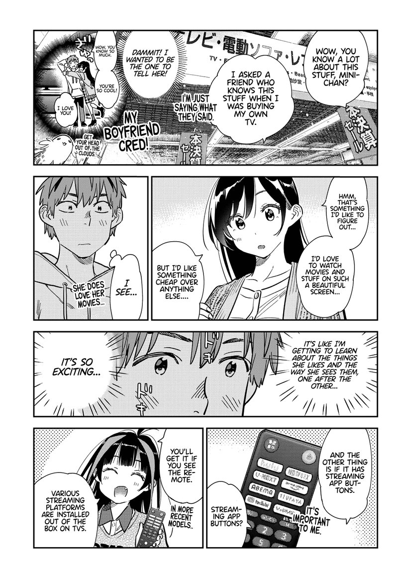 Rent A Girlfriend Manga Chapter 278 page 7 - The Girlfriend and Shopping (Part 2)