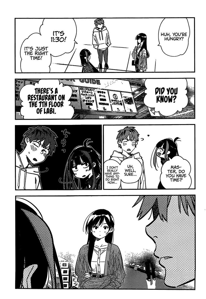 Rent A Girlfriend Manga Chapter 279 page 11 - The Girlfriend and Shopping (Part 3)