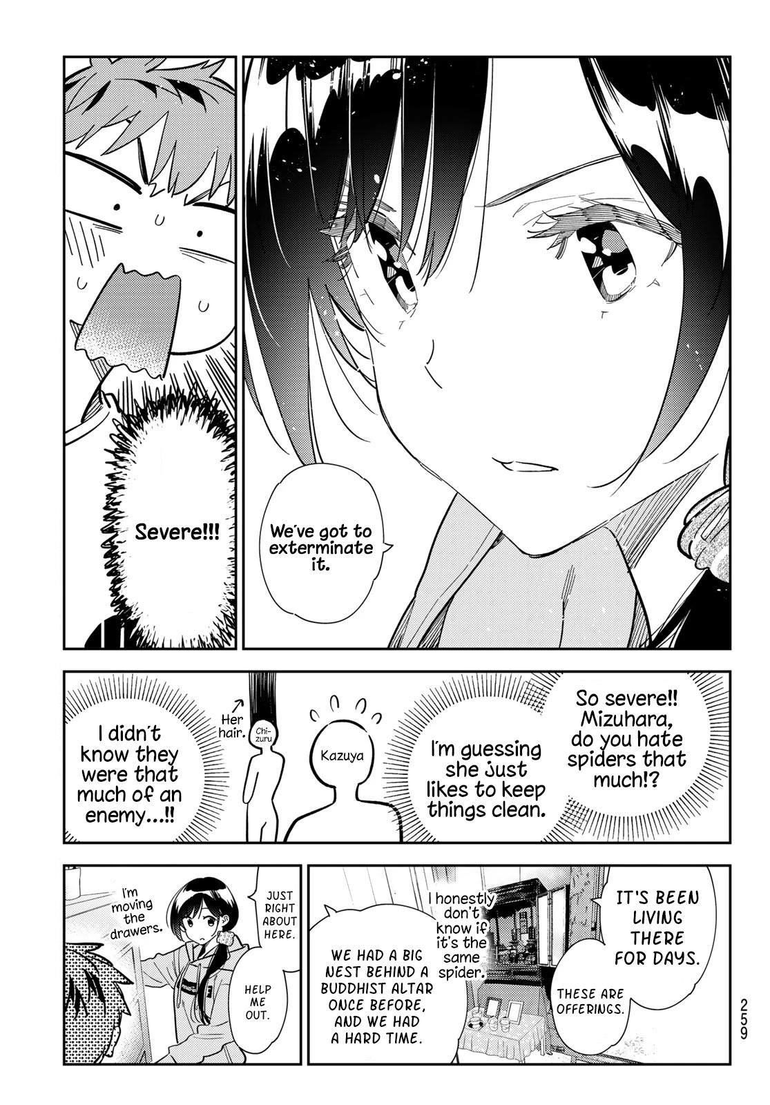 Rent A Girlfriend Manga Chapter 281 page 7 - The Girlfriend and the Spider