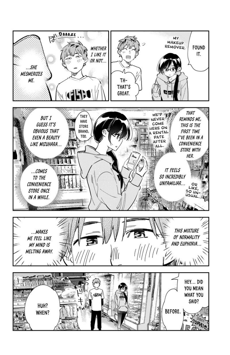 Rent A Girlfriend Manga Chapter 282 page 10 - The Girlfriend and the Nighttime Convenience Store