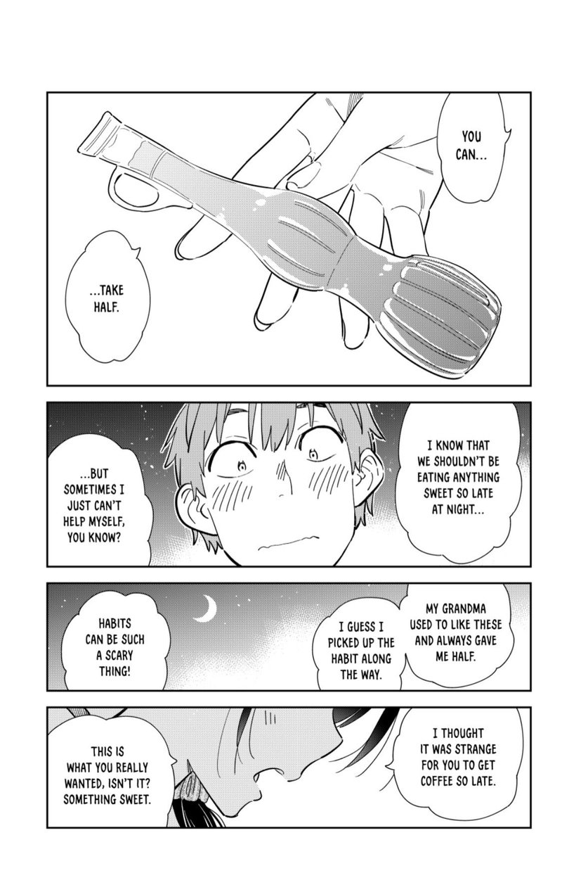 Rent A Girlfriend Manga Chapter 282 page 15 - The Girlfriend and the Nighttime Convenience Store