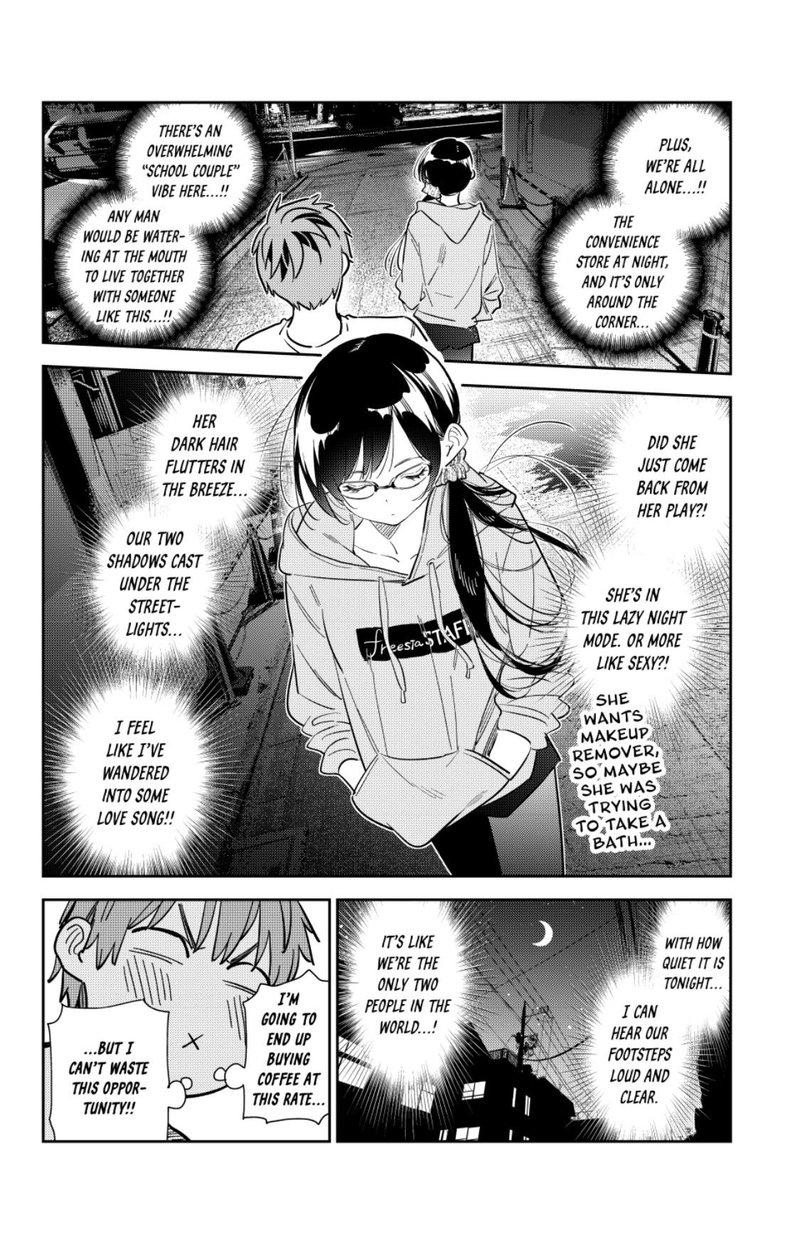 Rent A Girlfriend Manga Chapter 282 page 8 - The Girlfriend and the Nighttime Convenience Store