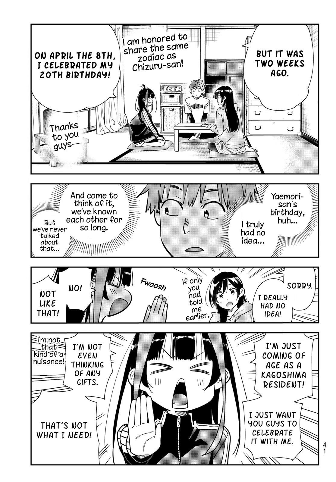 Rent A Girlfriend Manga Chapter 284 page 3 - The Girlfriend and Recreation (Part 1)