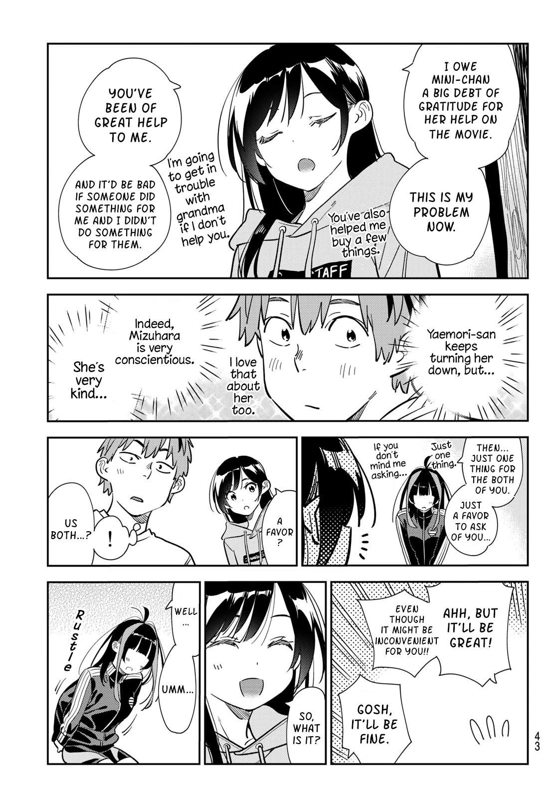 Rent A Girlfriend Manga Chapter 284 page 5 - The Girlfriend and Recreation (Part 1)