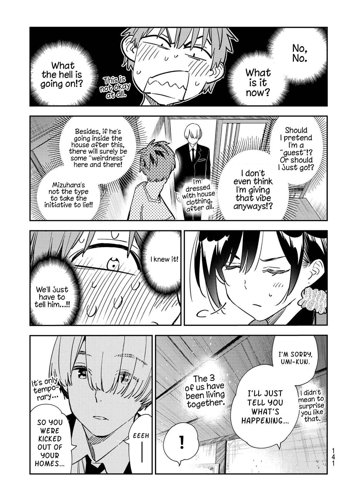 Rent A Girlfriend Manga Chapter 287 page 15 - The Girlfriend and Her Friends (Part 1)