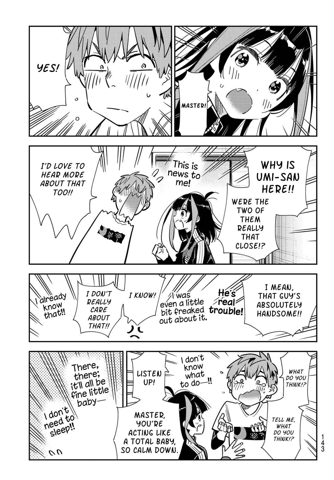 Rent A Girlfriend Manga Chapter 287 page 17 - The Girlfriend and Her Friends (Part 1)