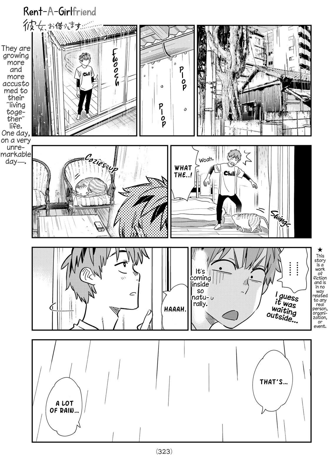 Rent A Girlfriend Manga Chapter 298 page 1 - Body Touch with the Girlfriend