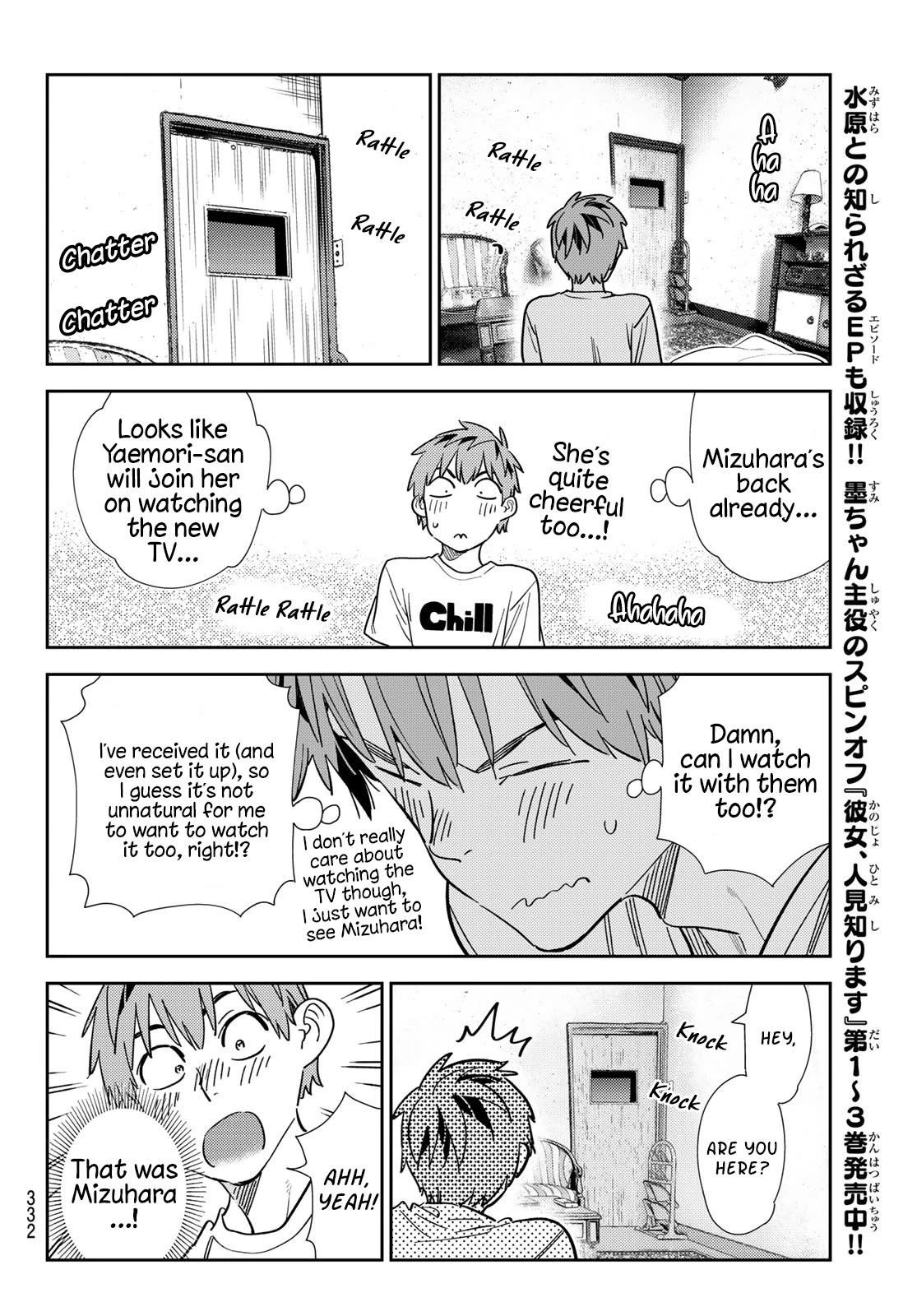 Rent A Girlfriend Manga Chapter 298 page 10 - Body Touch with the Girlfriend