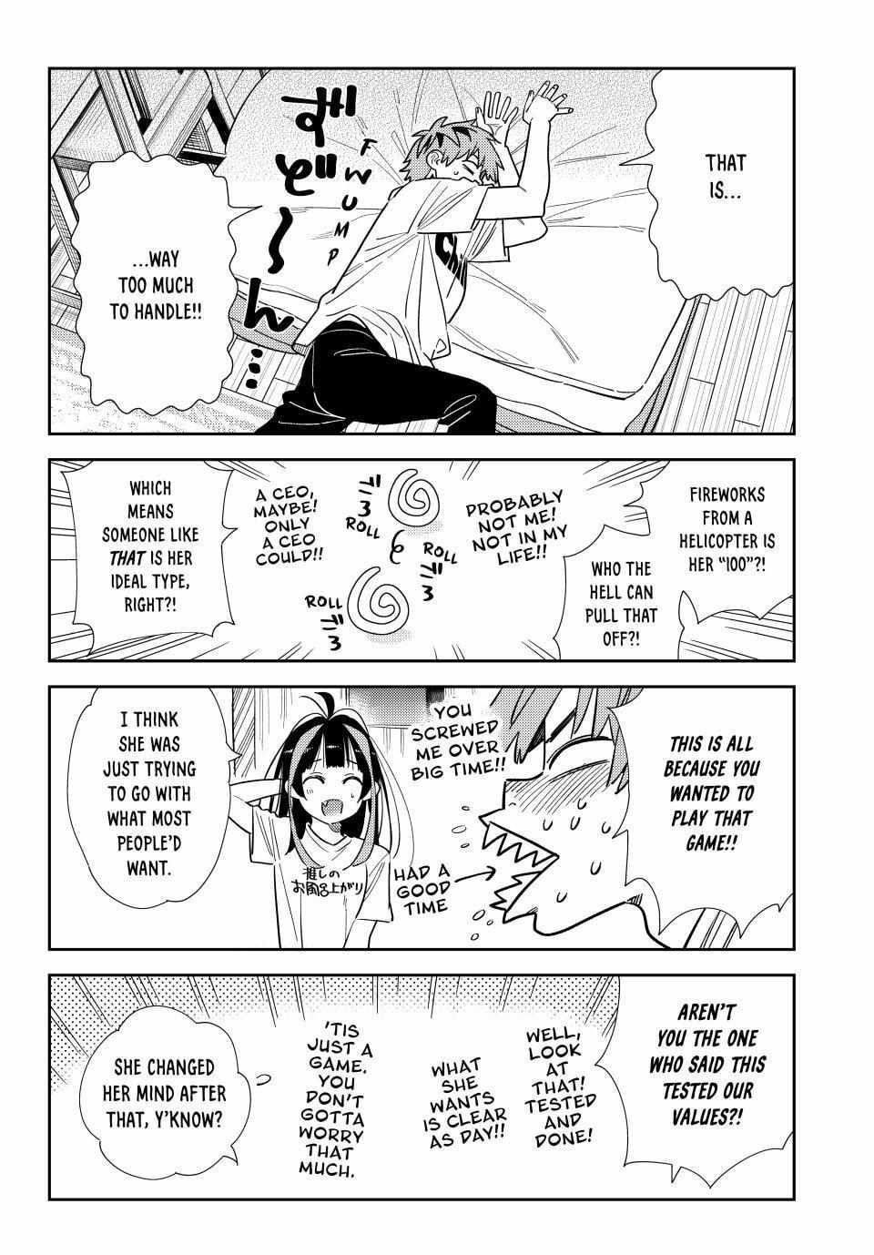 Rent A Girlfriend Manga Chapter 301 page 18 - The Girlfriend and the Card Game (Part 2)