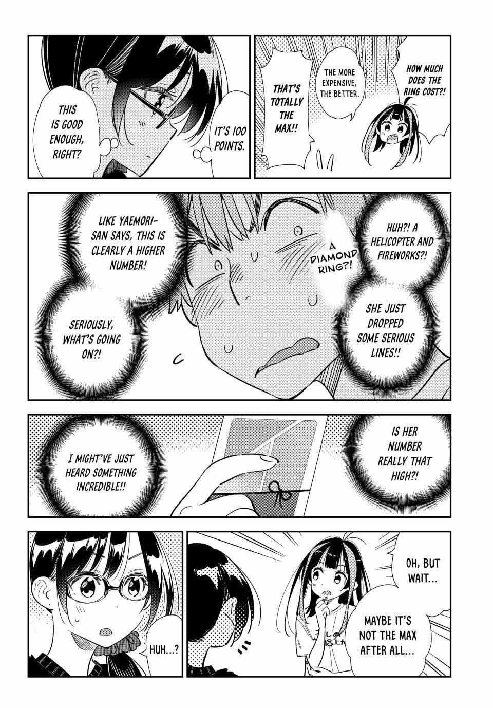 Rent A Girlfriend Manga Chapter 301 page 8 - The Girlfriend and the Card Game (Part 2)