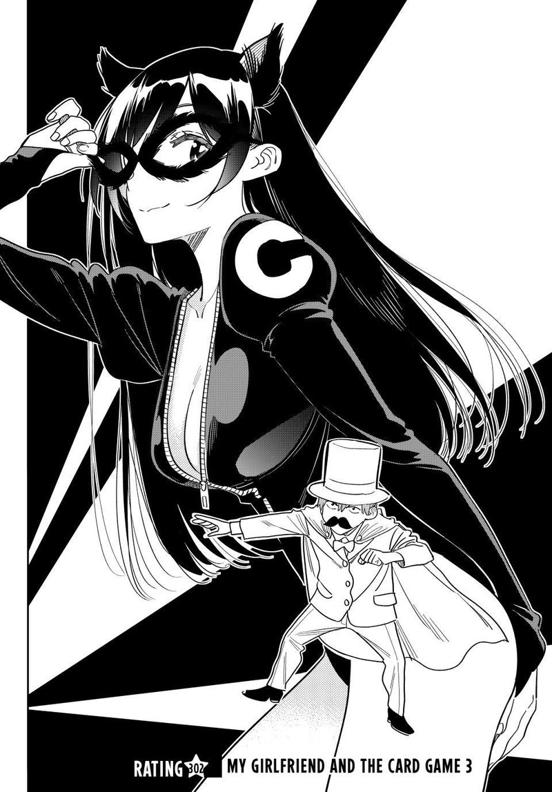 Rent A Girlfriend Manga Chapter 302 page 2 - The Girlfriend and the Card Game (Part 3)