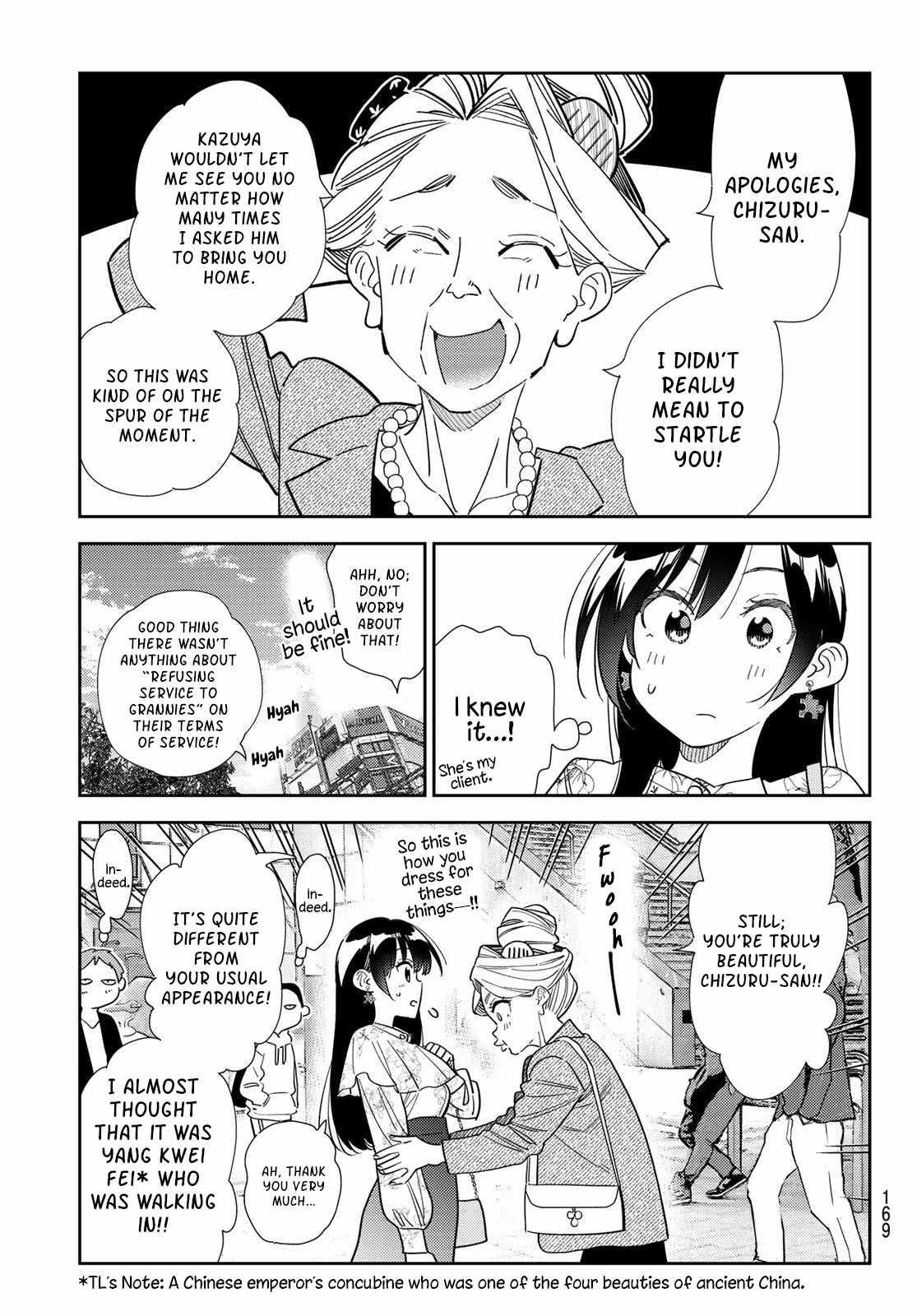Rent A Girlfriend Manga Chapter 308 page 5 - The Girlfriend and Rental Date (Part 2)